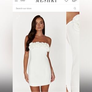 Meshki Brooks Rose Mini Dress
